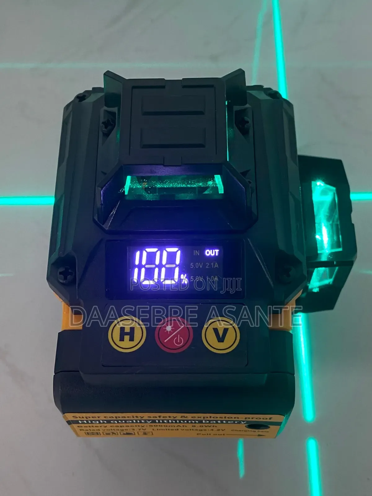 4d Laser Level 360 Degree With Green Light