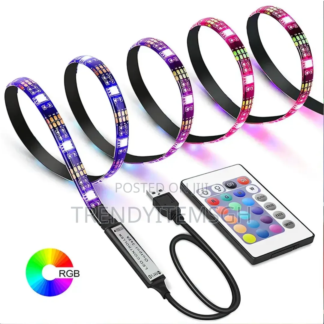 2m Usb RGB Led Mood Strip Rope Light