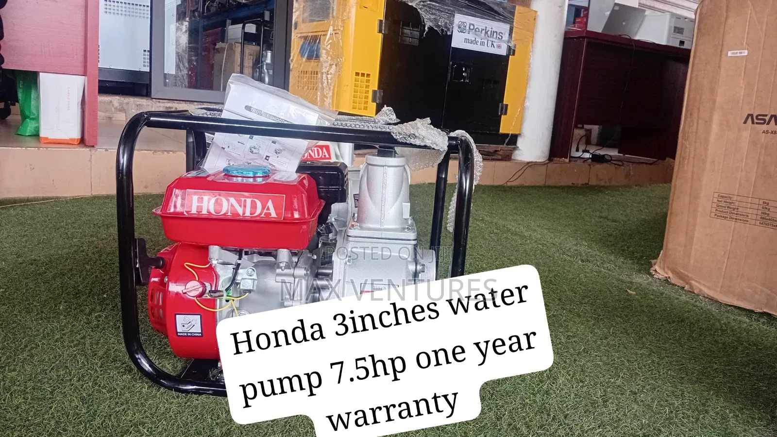 Honda 7.5hp 3-Inch High-Pressure Water Pump