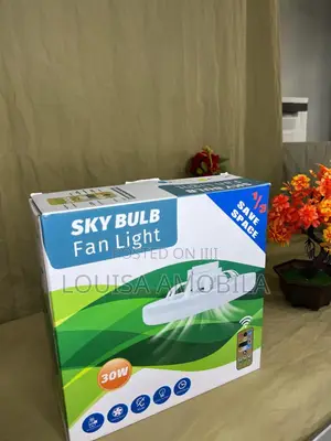 Modern Ceiling Fan With Light Remote Control 2 in 1 Design' T071311