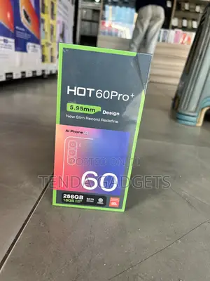 New Infinix Hot 60 Pro+ 256 GB Black