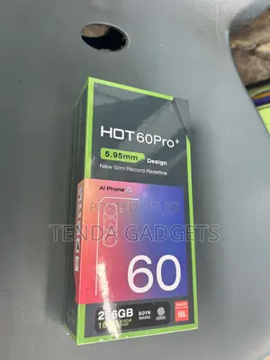 New Infinix Hot 60 Pro+ 256 GB Black