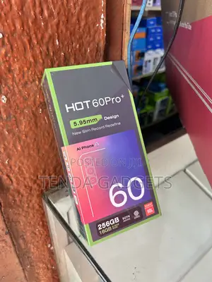 New Infinix Hot 60 Pro+ 256 GB Black