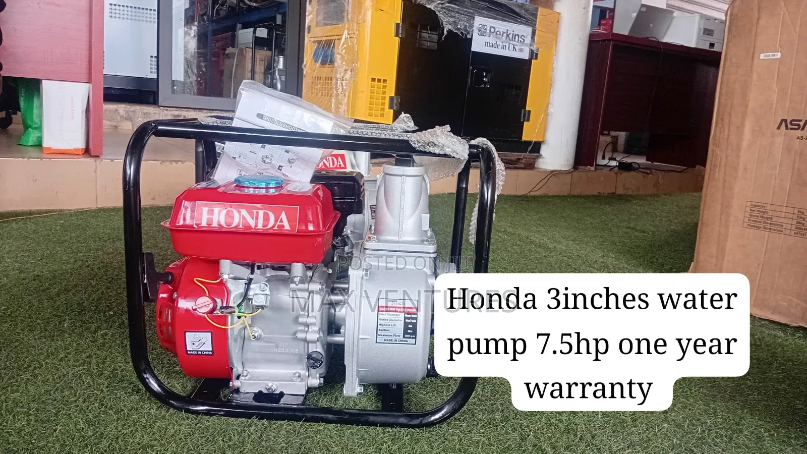 Original Honda 7.5hp 3" Petrol Water Pum