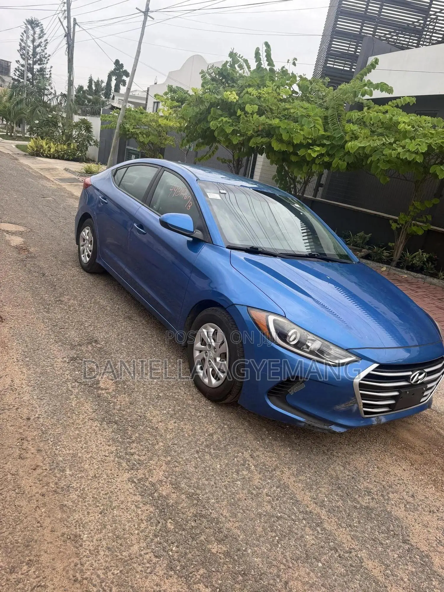 Hyundai Elantra Sport Sedan FWD (1.6L 4cyl 6M) 2017 Blue