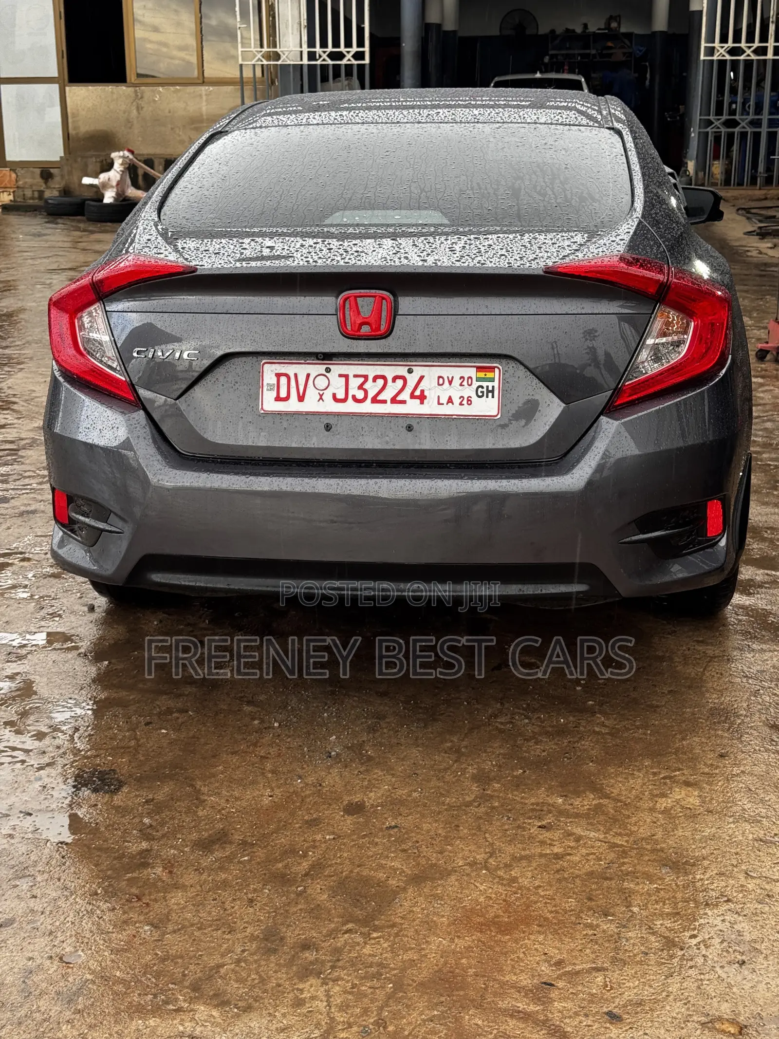 Honda Civic EX 4dr Sedan (2.0L 4cyl) 2017 Gray