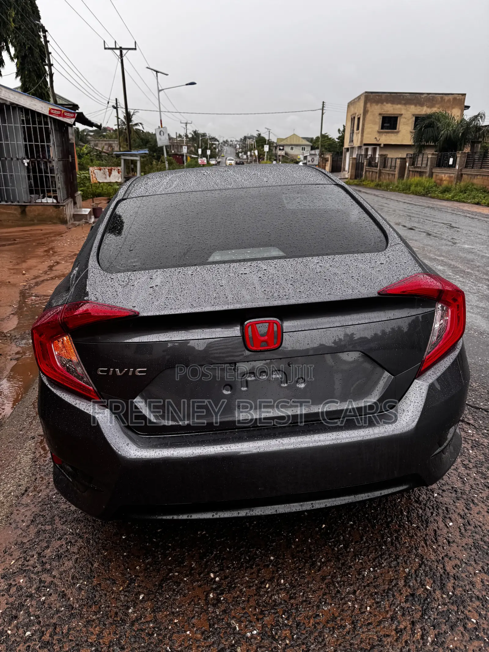 Honda Civic EX 4dr Sedan (2.0L 4cyl) 2017 Gray