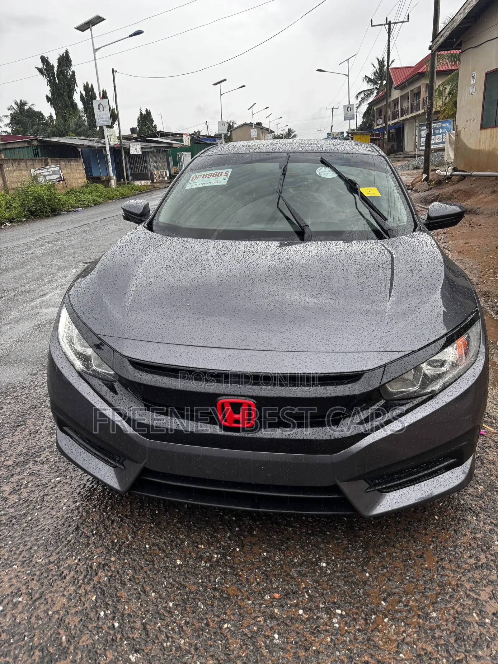 Honda Civic EX 4dr Sedan (2.0L 4cyl) 2017 Gray