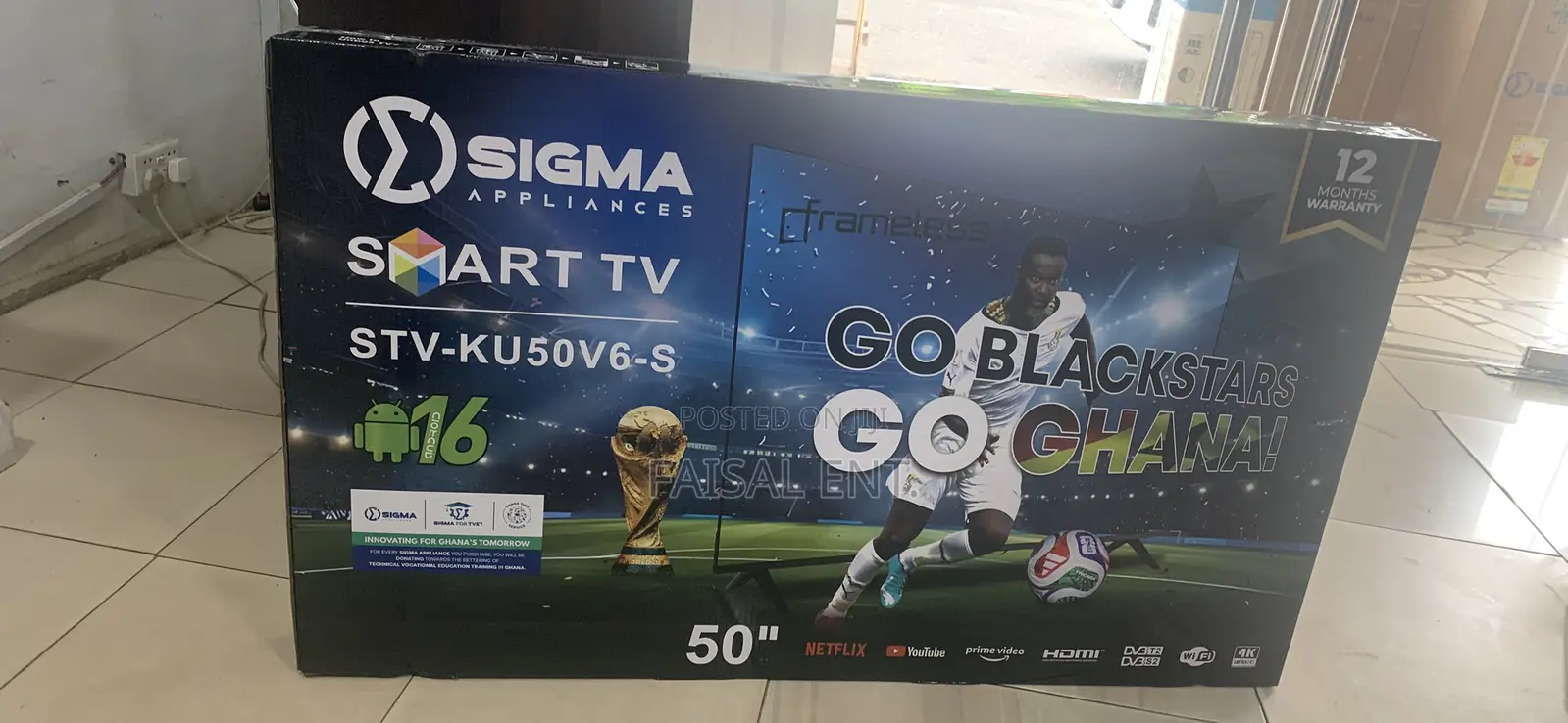 Sigma Tv Smart 50 Inches