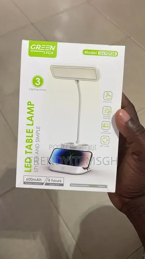 Rechargeable Led Table Lamp With Phone Holder Touch Control