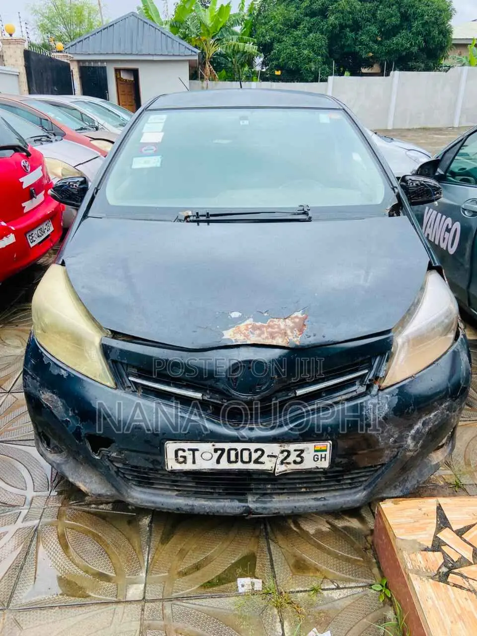 Toyota Vitz 2012 Black