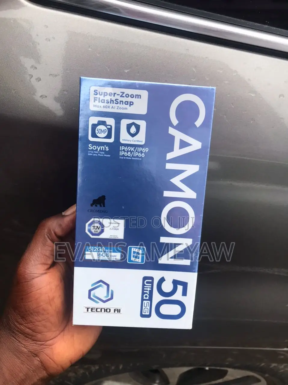 New Tecno Camon 50 Ultra 512 GB Black