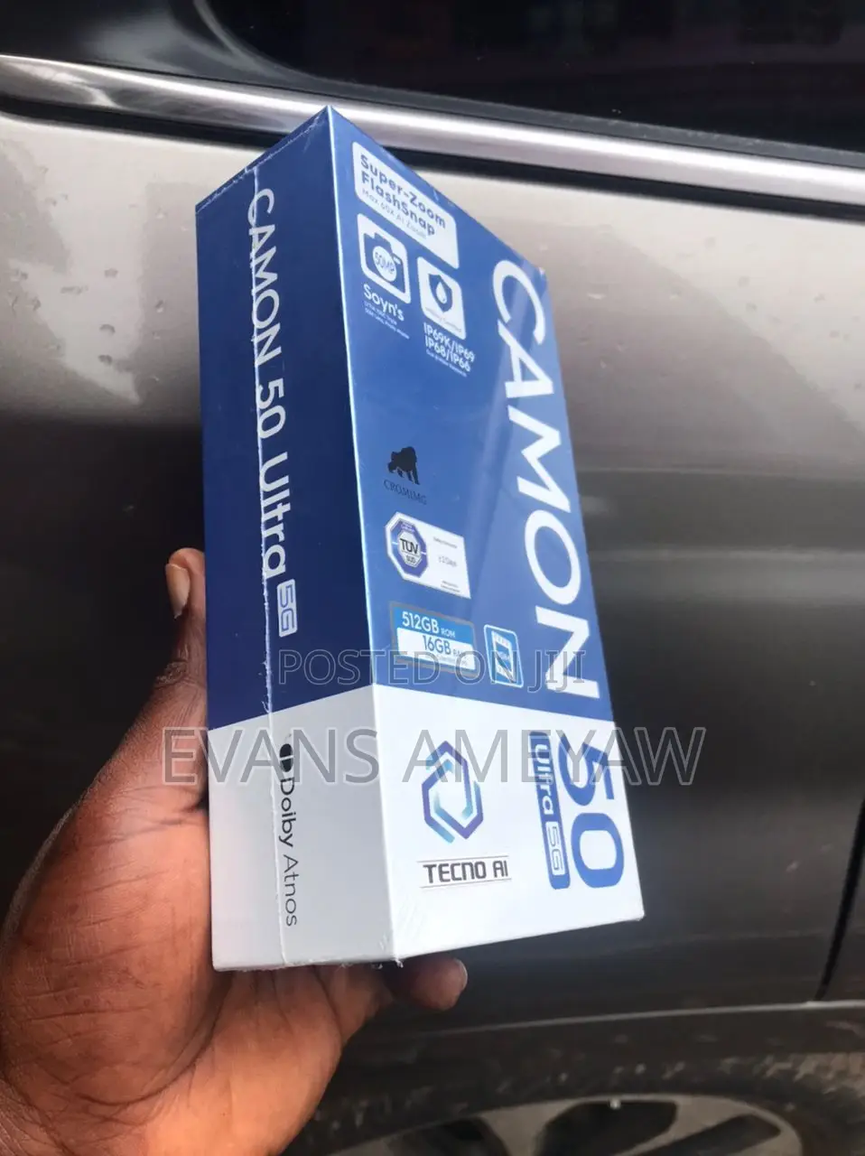 New Tecno Camon 50 Ultra 512 GB Black