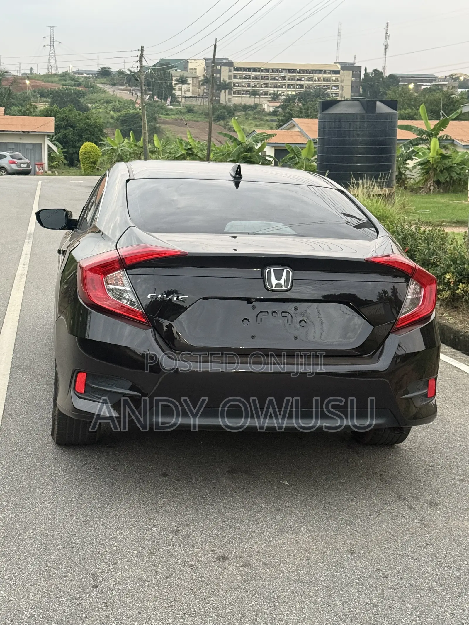 Honda Civic EX 4dr Sedan (2.0L 4cyl) 2017 Black