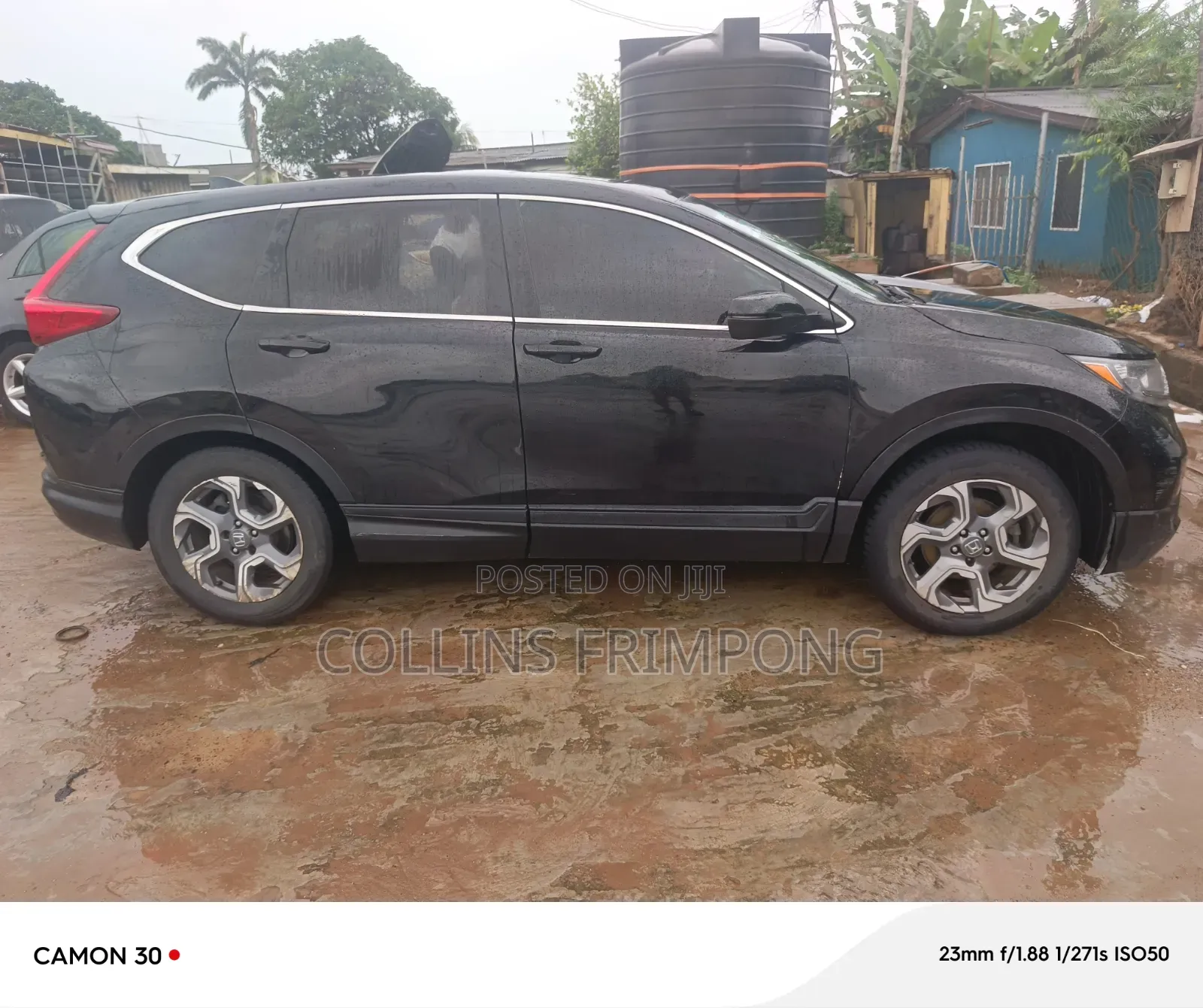Honda CR-V EX 4dr SUV AWD (1.5L 4cyl CVT) 2017 Black