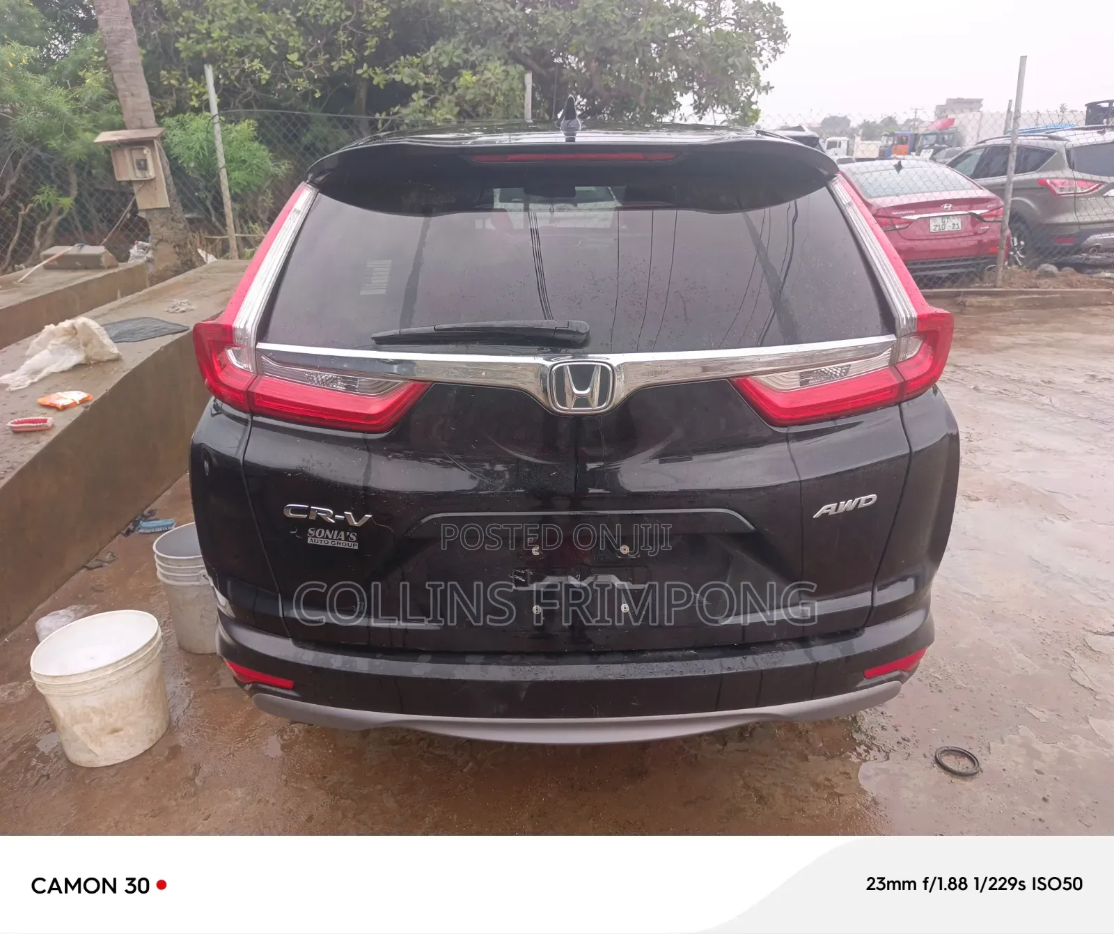 Honda CR-V EX 4dr SUV AWD (1.5L 4cyl CVT) 2017 Black
