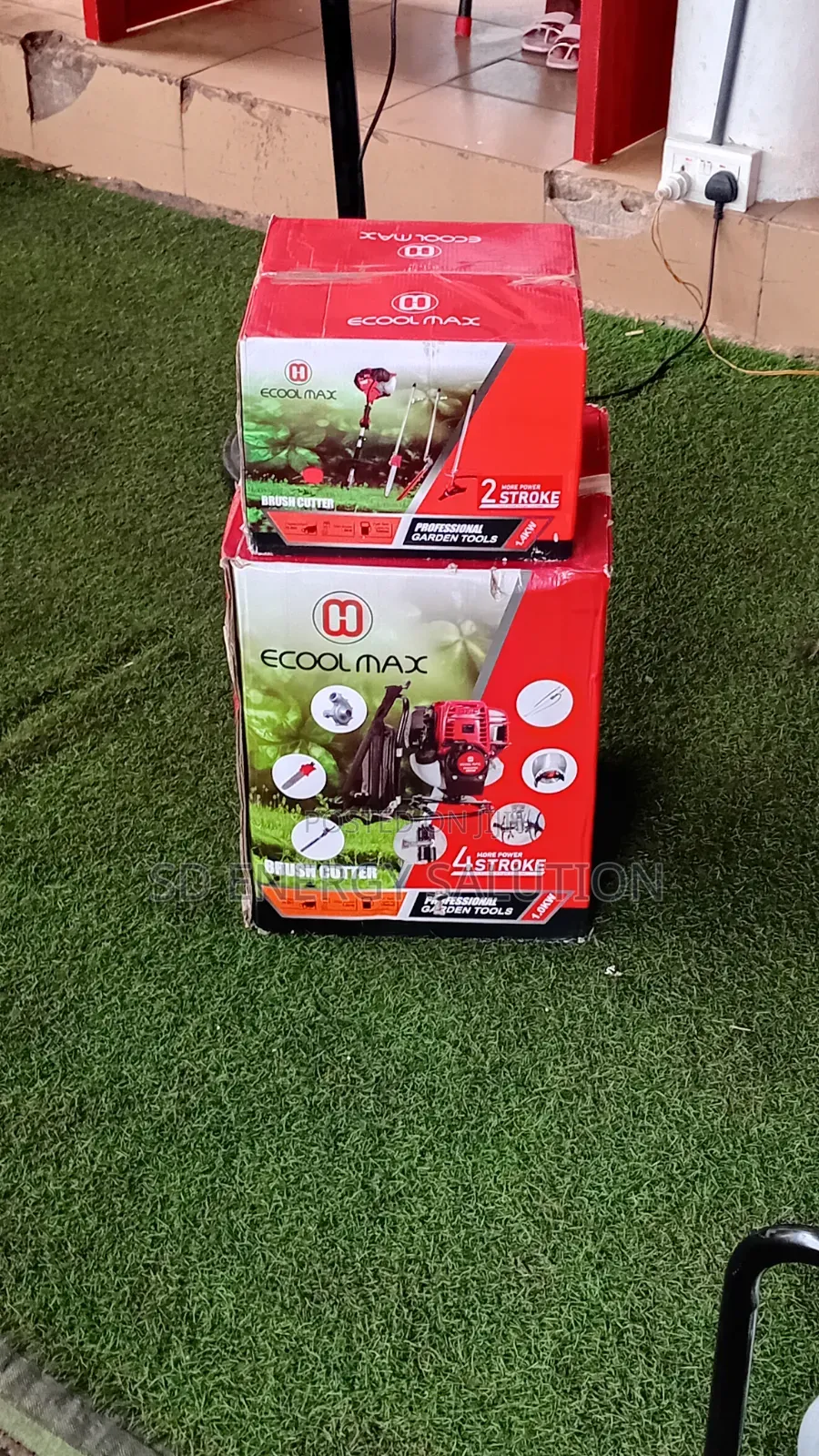 Ecoolmax Petrol Brush Cutter – Powerful Grass Weed Trimmer