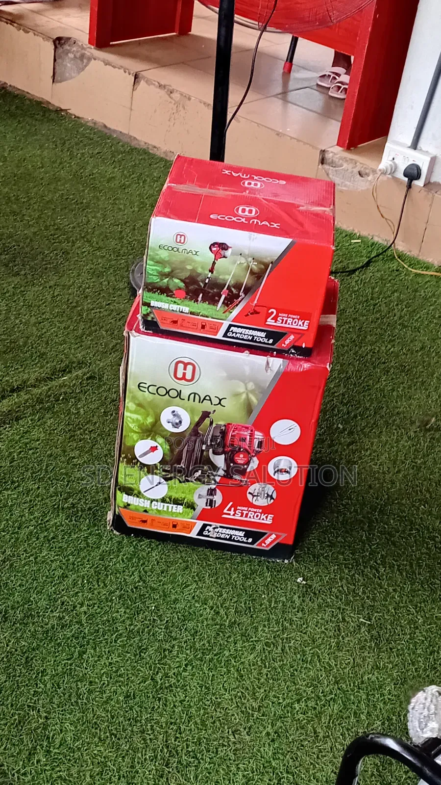 Ecoolmax Petrol Brush Cutter – Powerful Grass Weed Trimmer