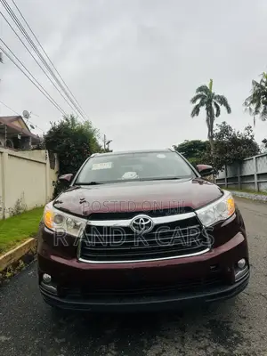 Toyota Highlander Limited Platinum V6 4x2 (3.5L 6cyl 6A) 2016 Red