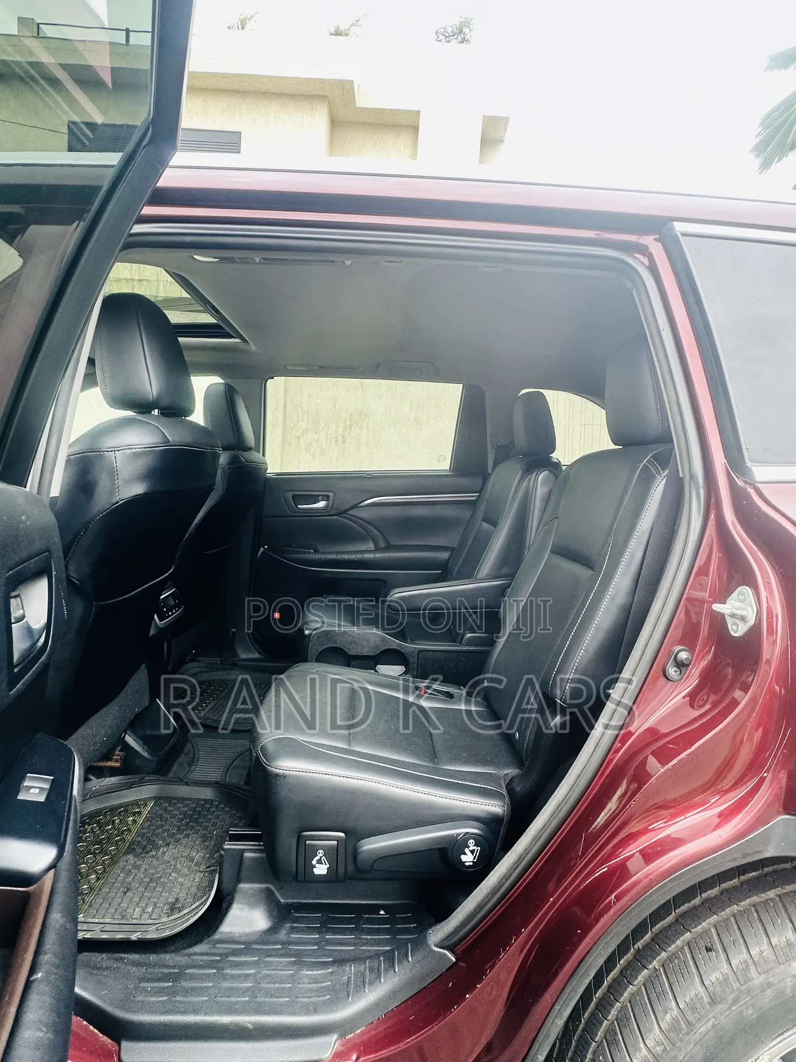 Toyota Highlander Limited Platinum V6 4x2 (3.5L 6cyl 6A) 2016 Red