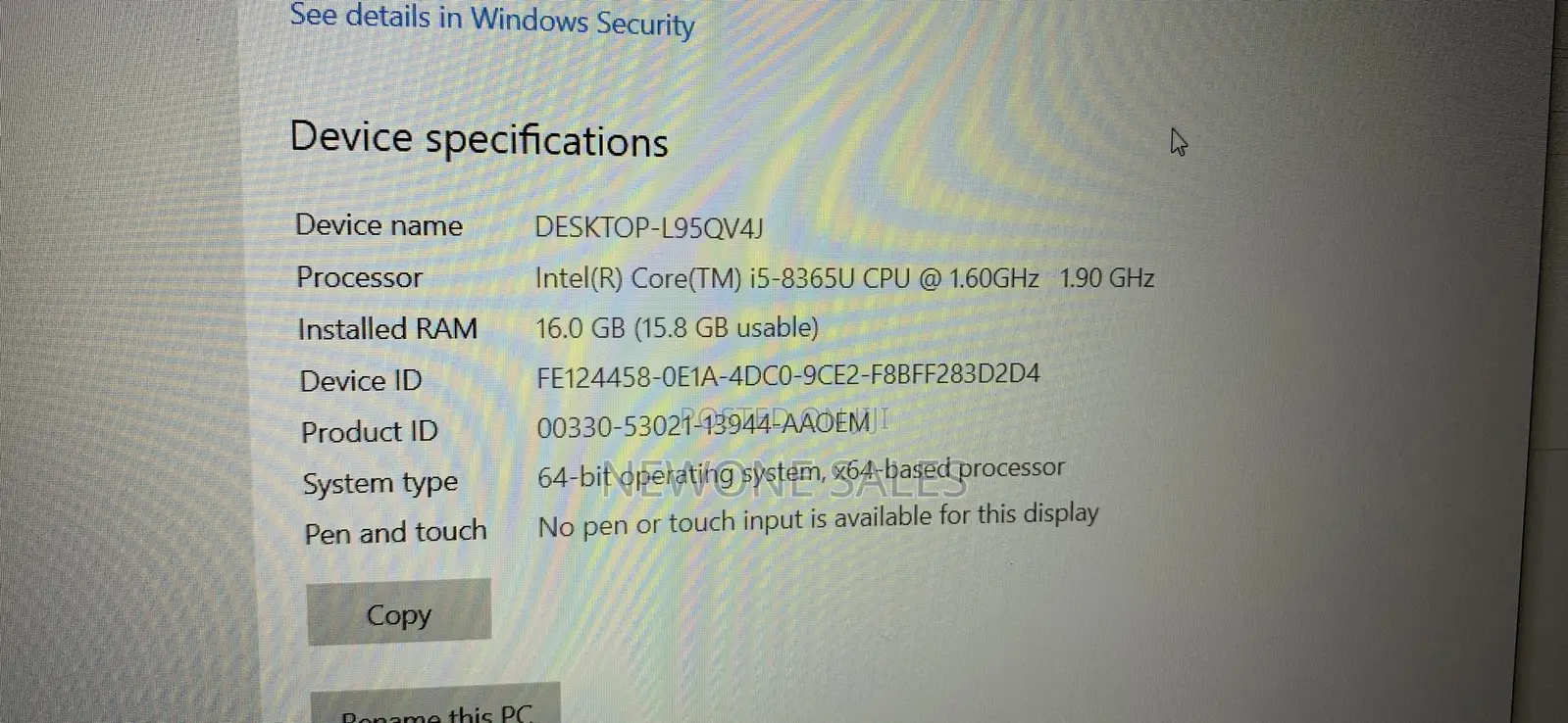 Laptop HP EliteBook 840 G6 16GB Intel Core i5 SSD 256GB