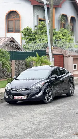 Hyundai Elantra Sport 4dr Sedan (2.0L 4cyl 6A) 2015 Black