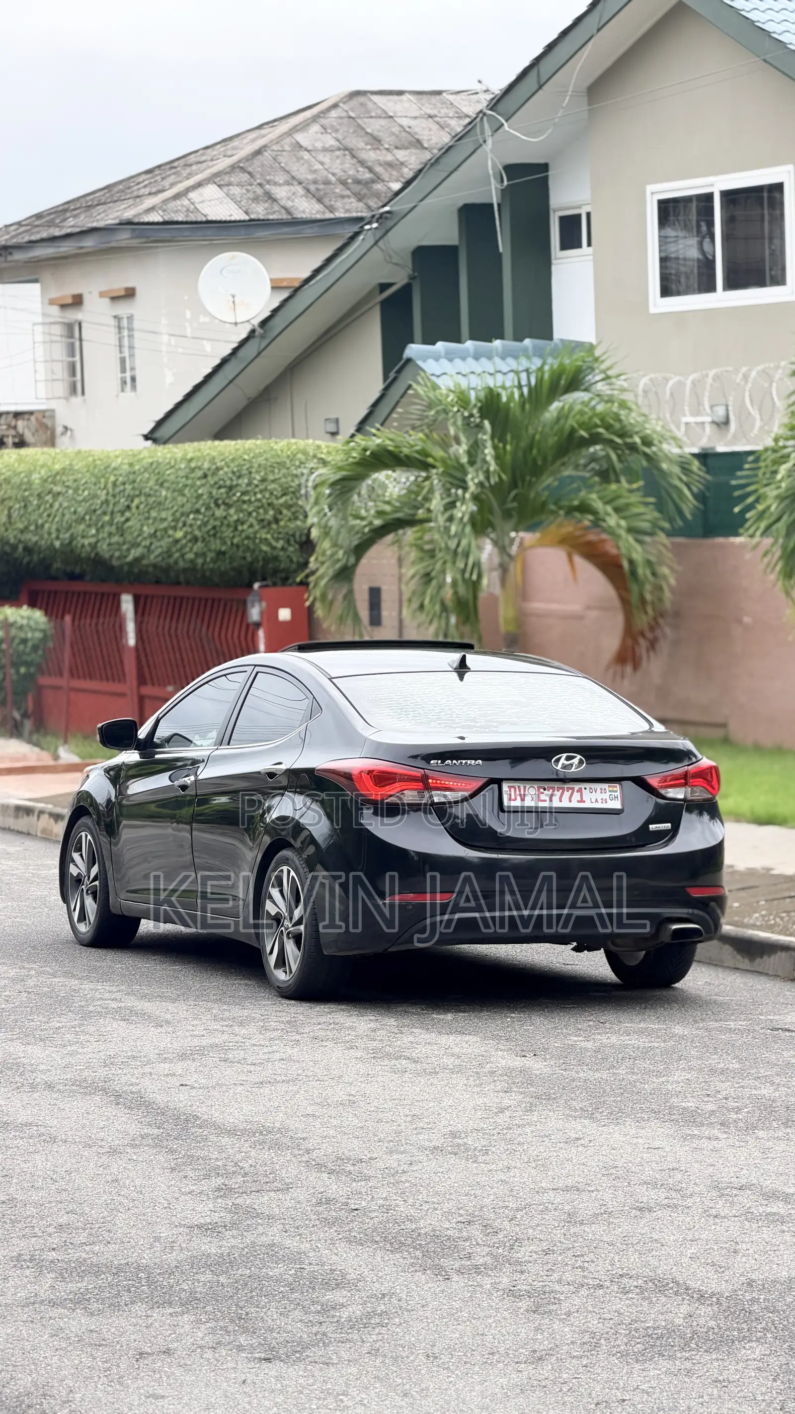 Hyundai Elantra Sport 4dr Sedan (2.0L 4cyl 6A) 2015 Black