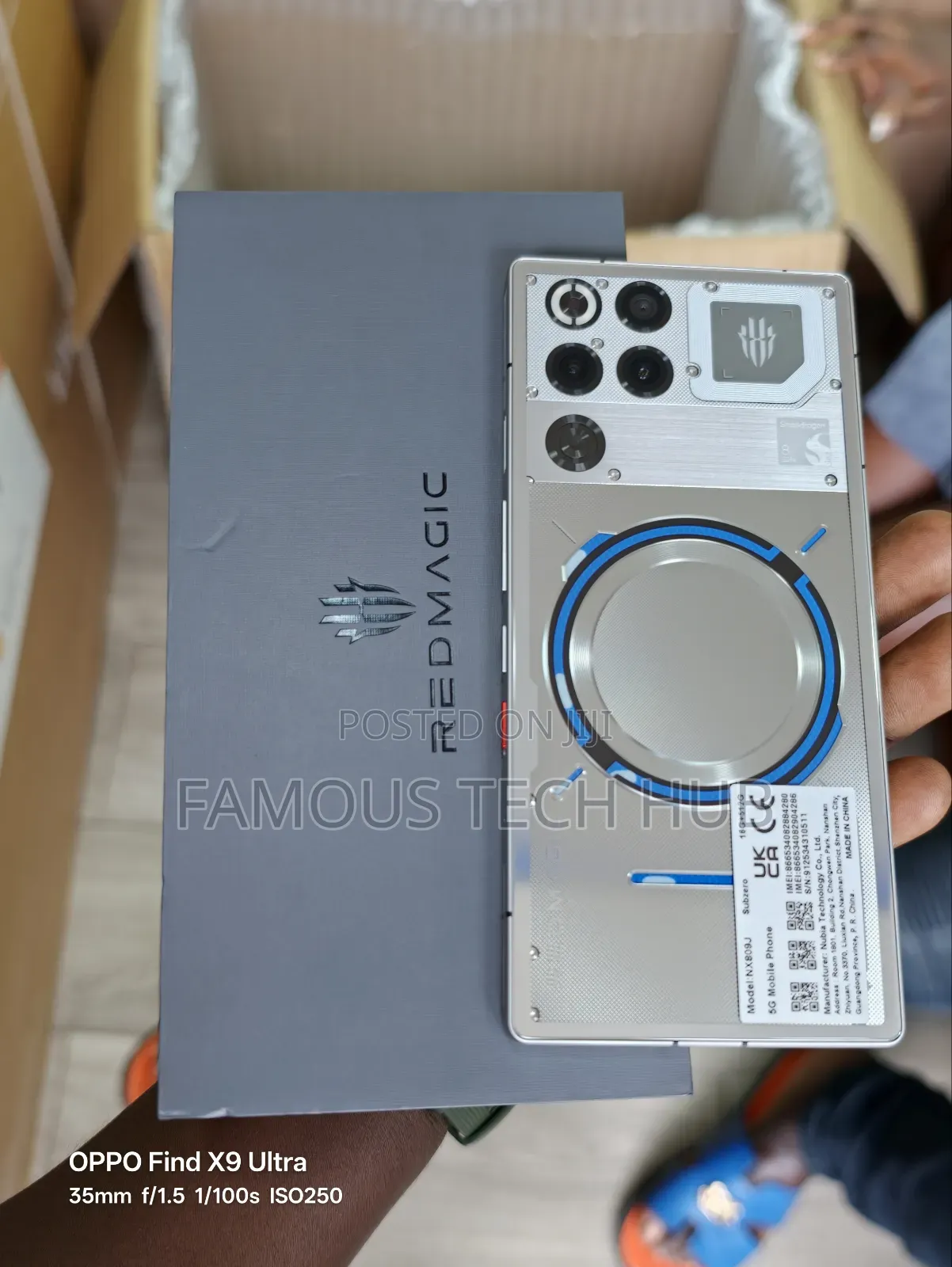 New ZTE Nubia RedMagic 11 Pro 512 GB Silver