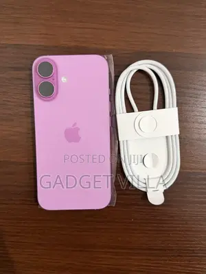 New Apple iPhone 16 128 GB Pink