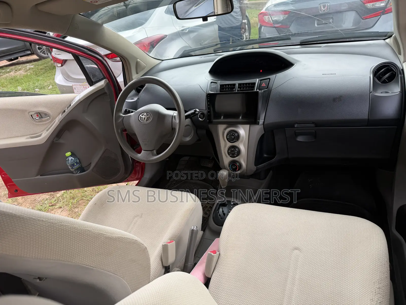 Toyota Vitz 1.3 AWD 3dr 2009 Red