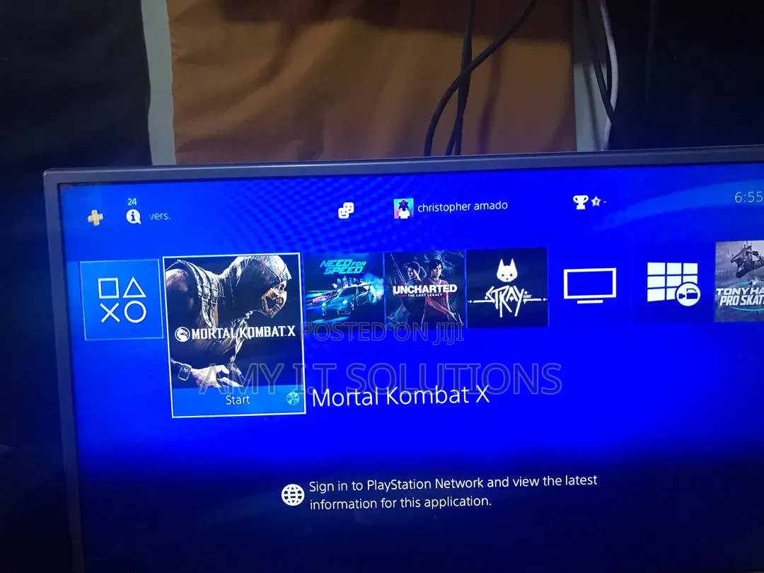 Ps4 Standard Jailbroken Loaded With Games.