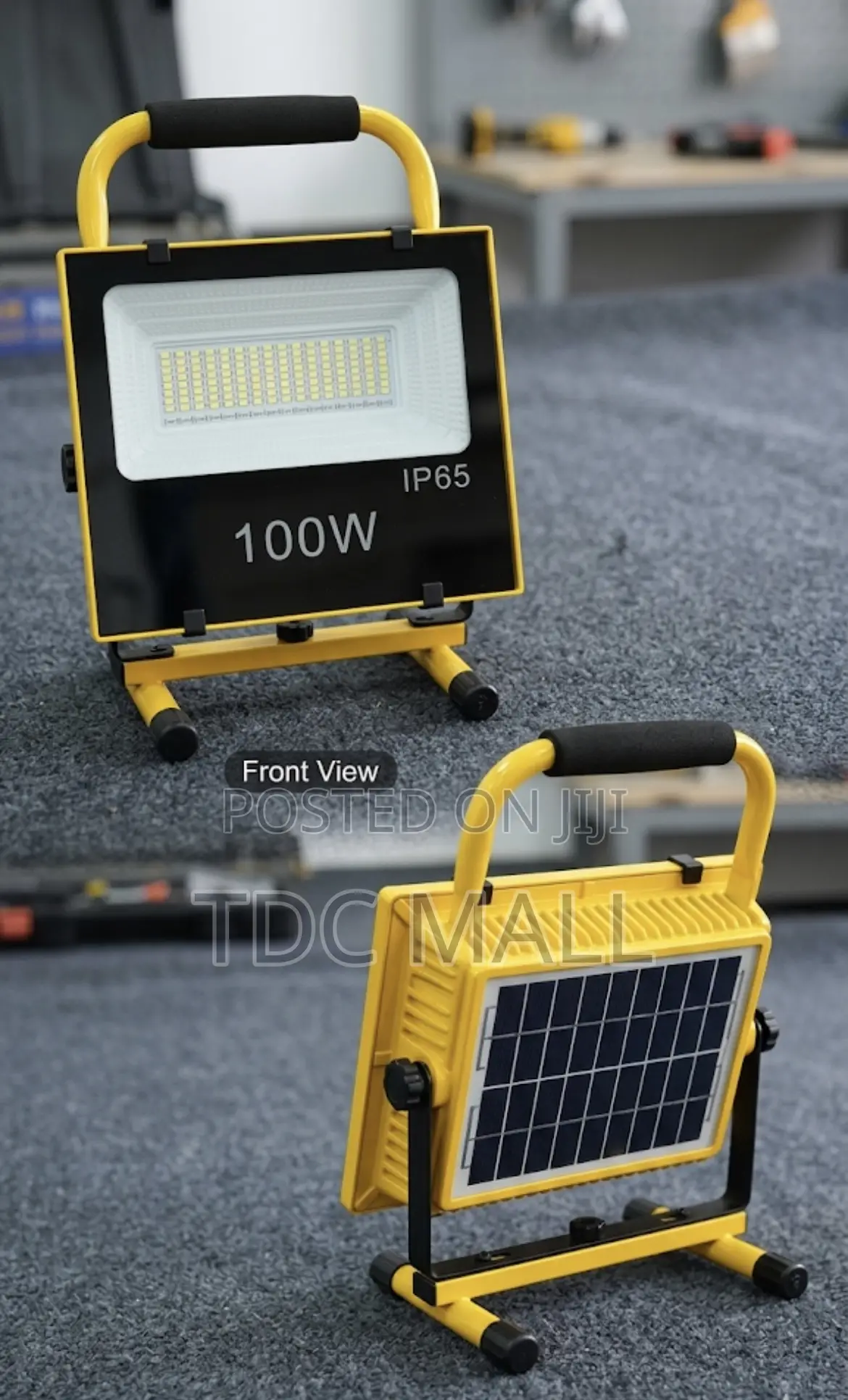 100w Executive Rechargeable Solar Lamp