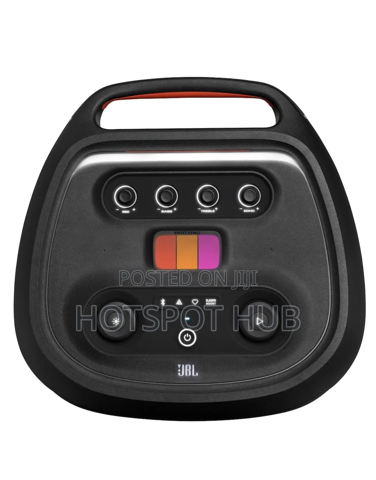 JBL - Partybox Ultimate Wireless Party Speaker - Black 1100w RMS