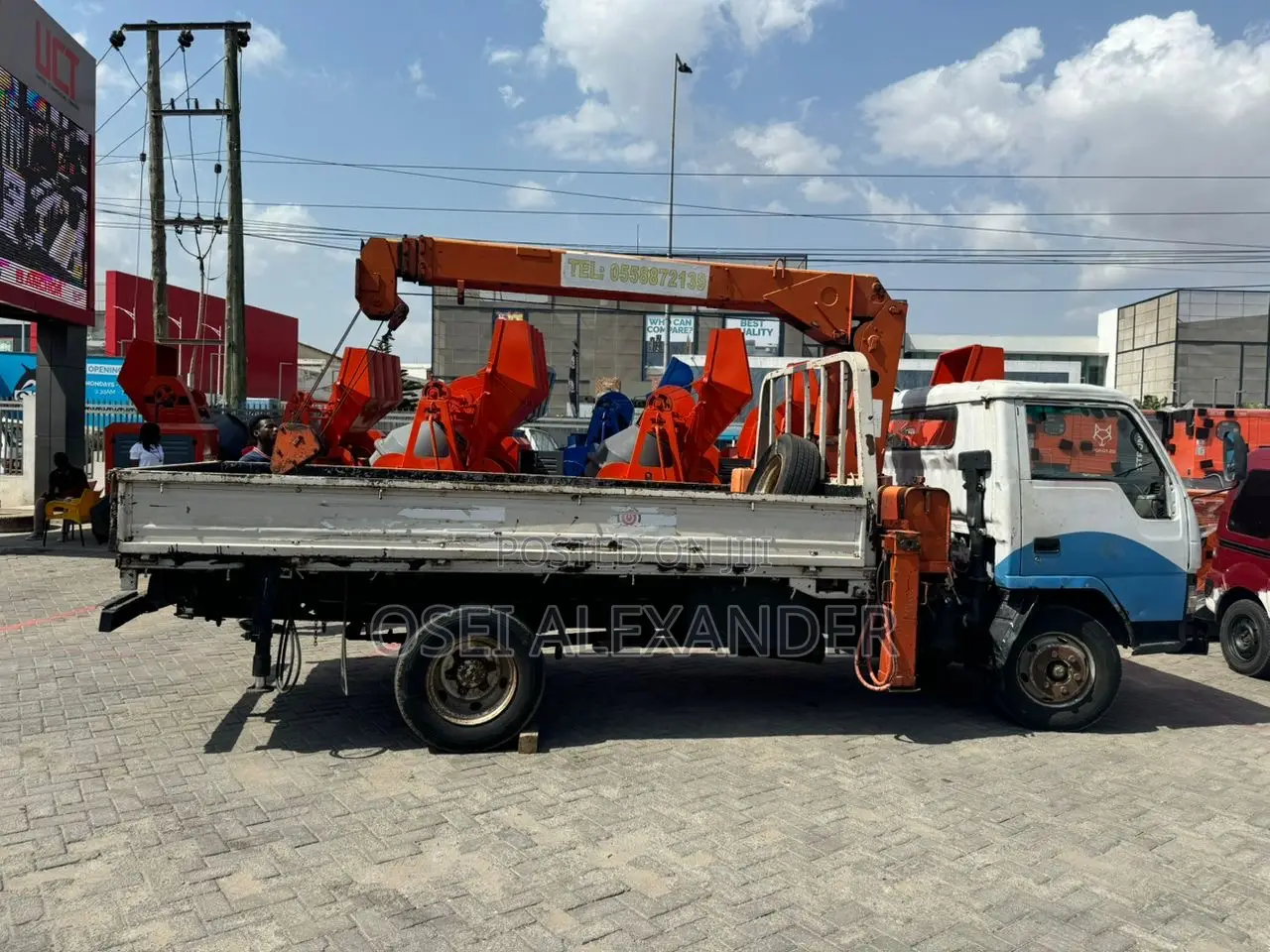 Hyundai Mighty 3ton Crane Car