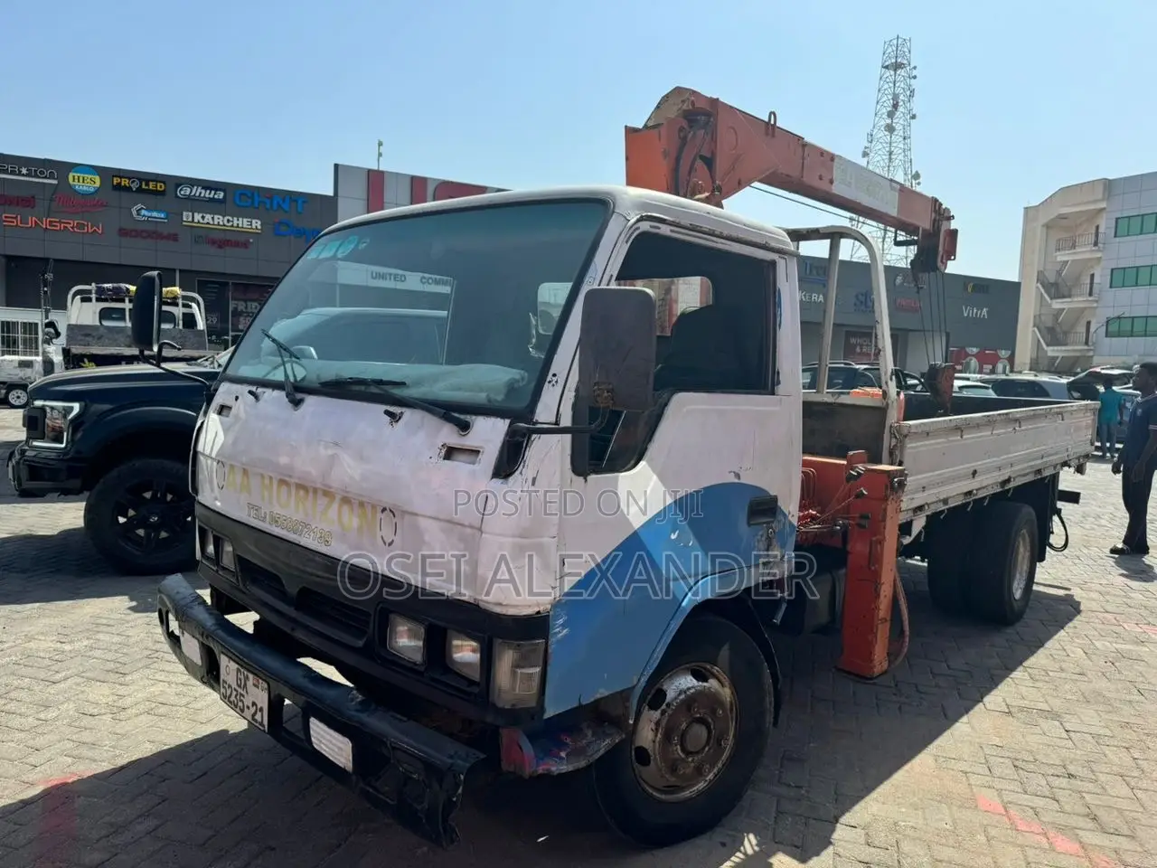 Hyundai Mighty 3ton Crane Car