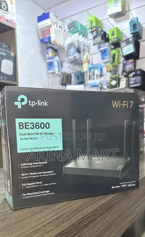 Tp-Link Be220 Tp Link Dual Band Wifi 7 Router Archer Be220 Router