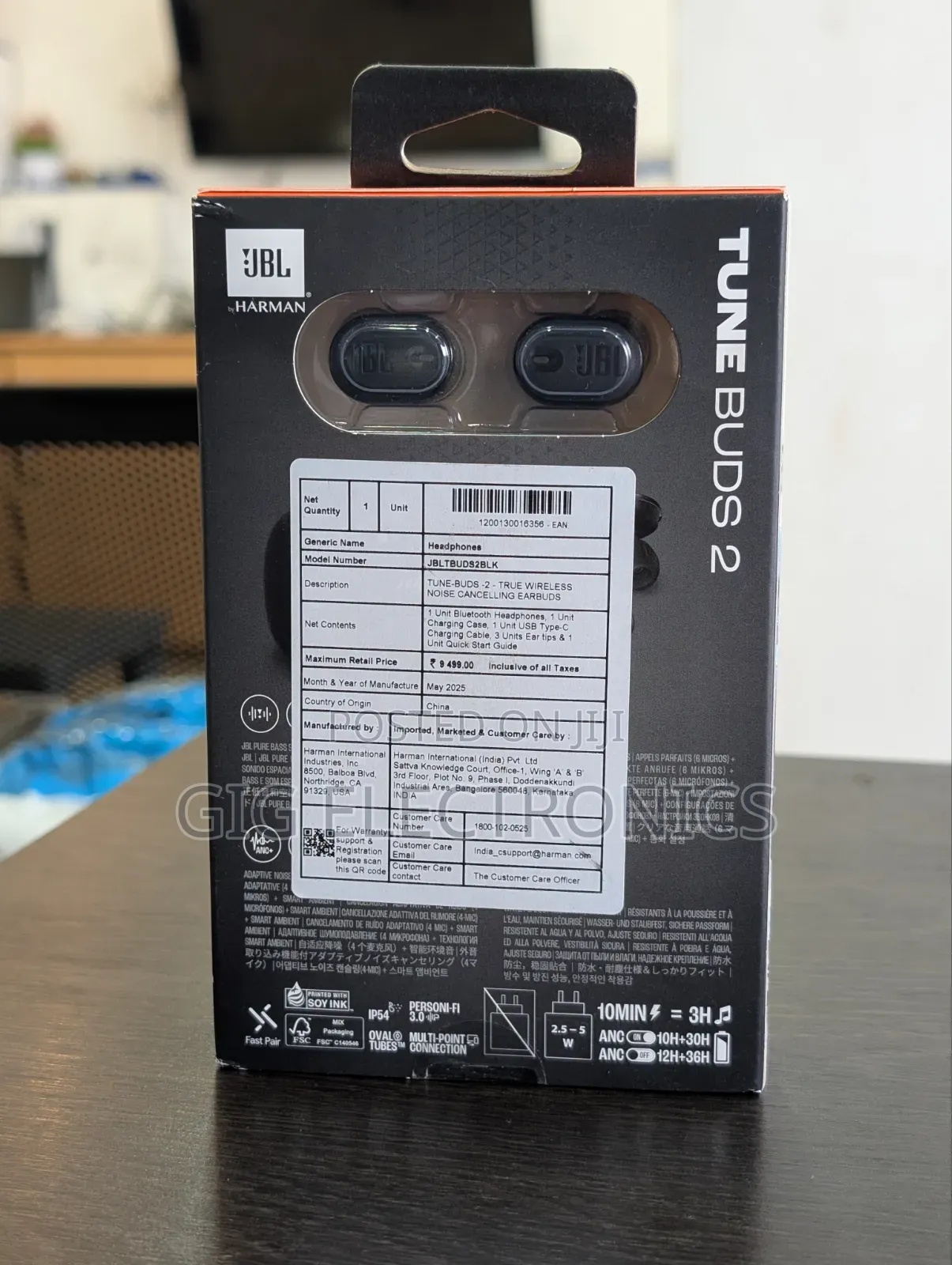 JBL Tune Buds 2 - True Wireless Noise Cancelling Earbuds