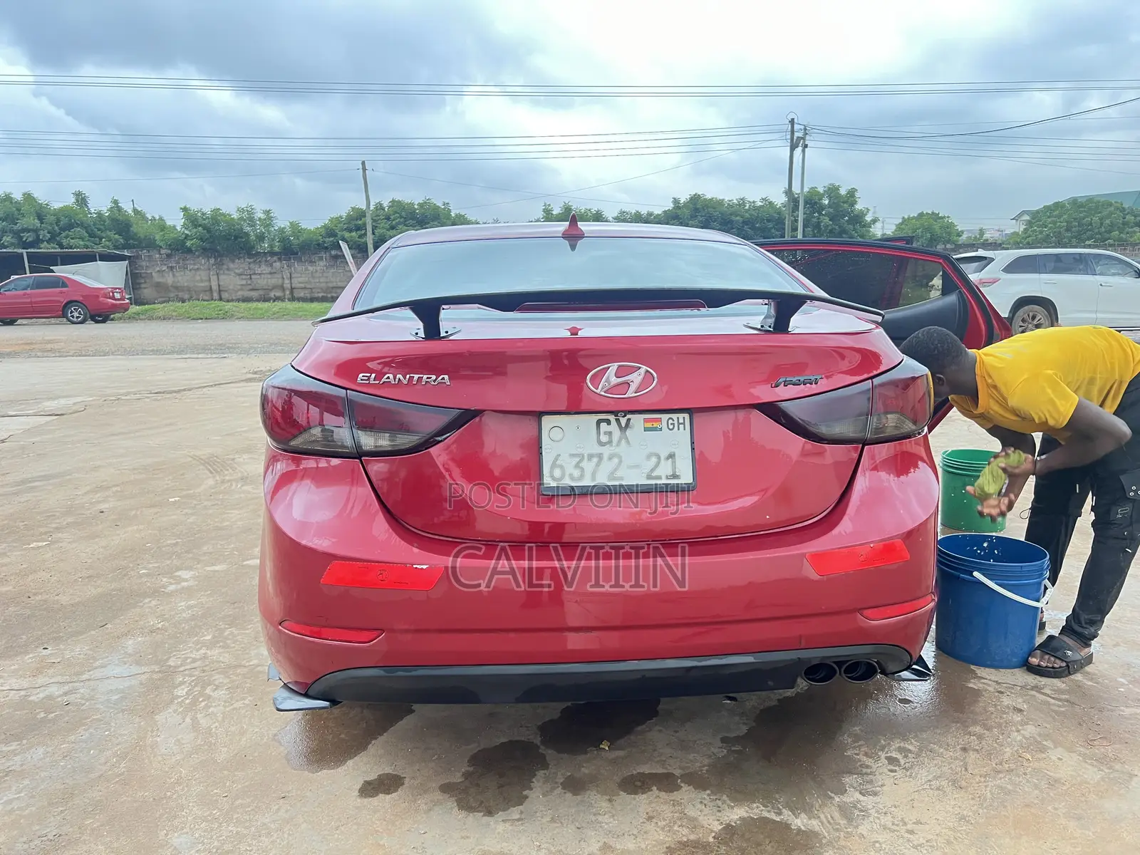 Hyundai Elantra Sport Sedan FWD (2.0L 4cyl 6A) 2016 Red