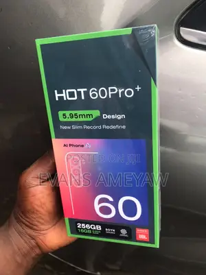 New Infinix Hot 60 Pro+ 256 GB Black