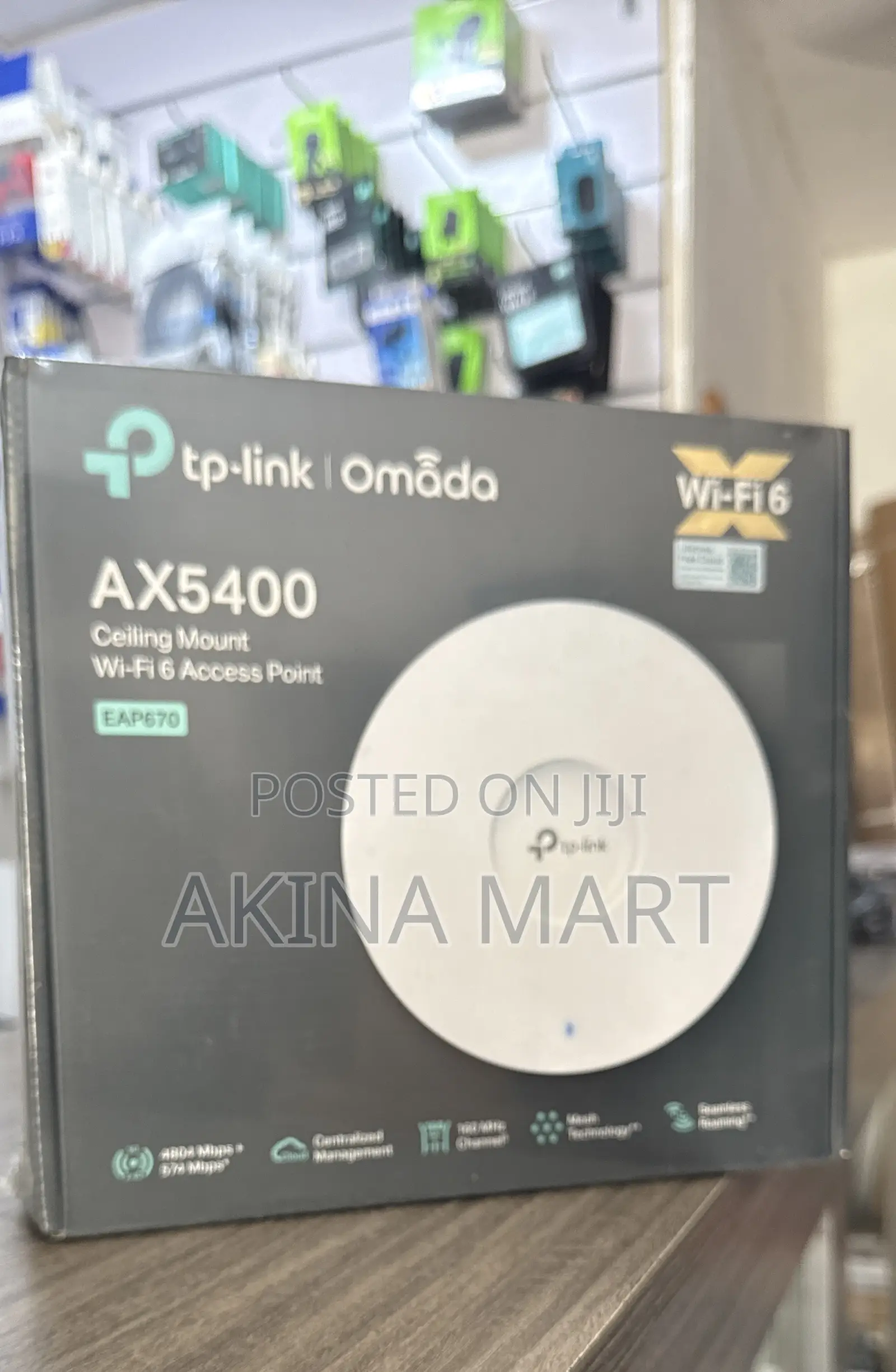 Tp-Link Eap670 Ax5400 Tp Link Eap670 Ceiling Mount Wi-Fi6 Access Point