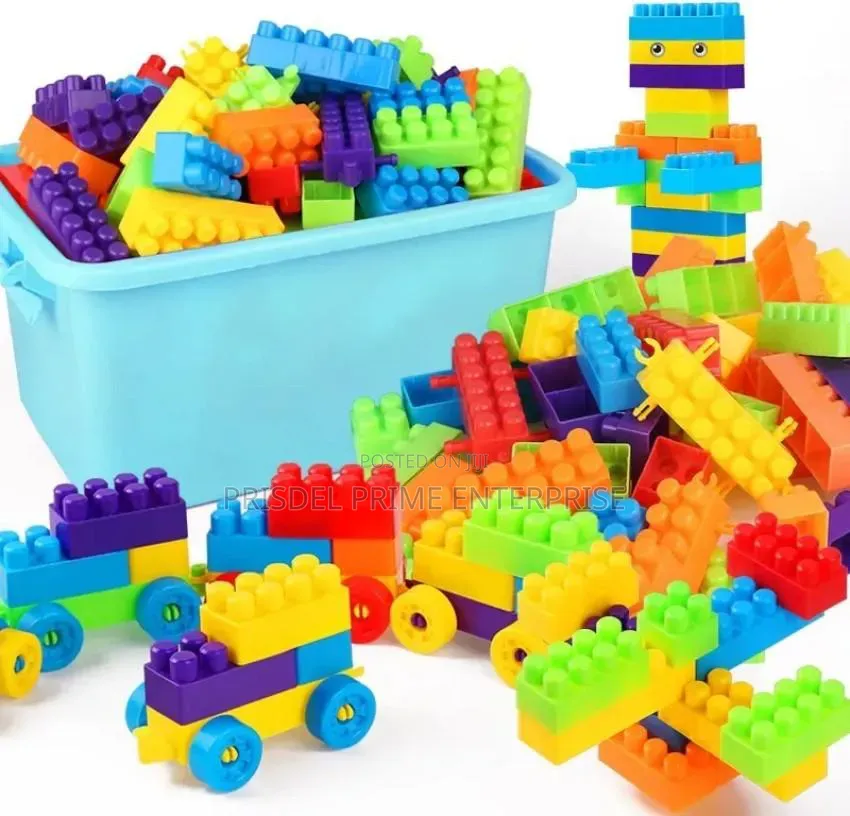 Kids Lego Blocks in a Container