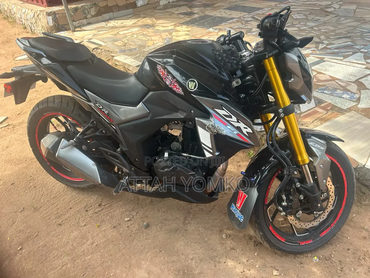 Haojue DR190S 2026 Black