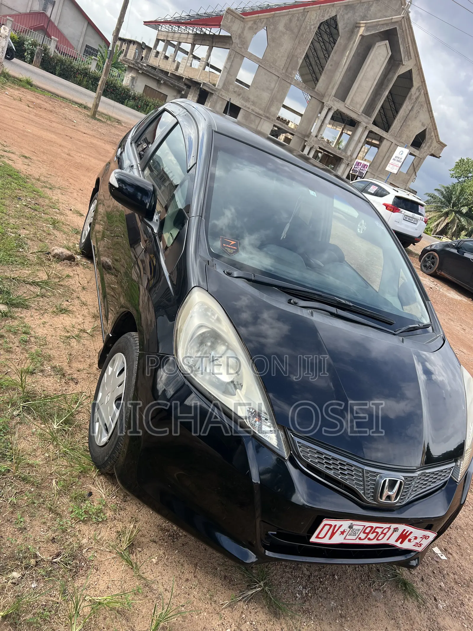 Honda Fit Automatic 2012 Black