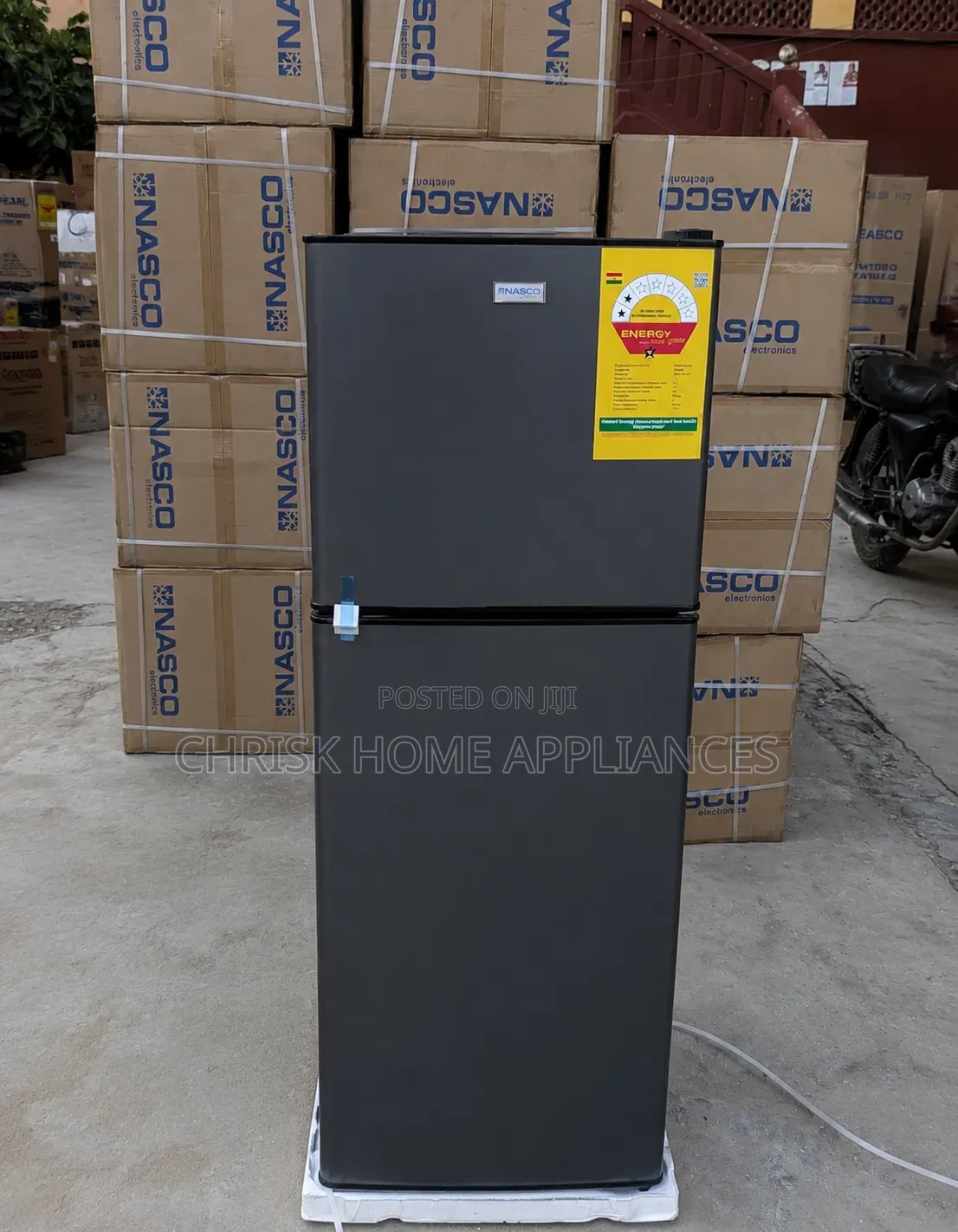 Nasco Nasf2-18fl Top Mount Refrigerator – 158l