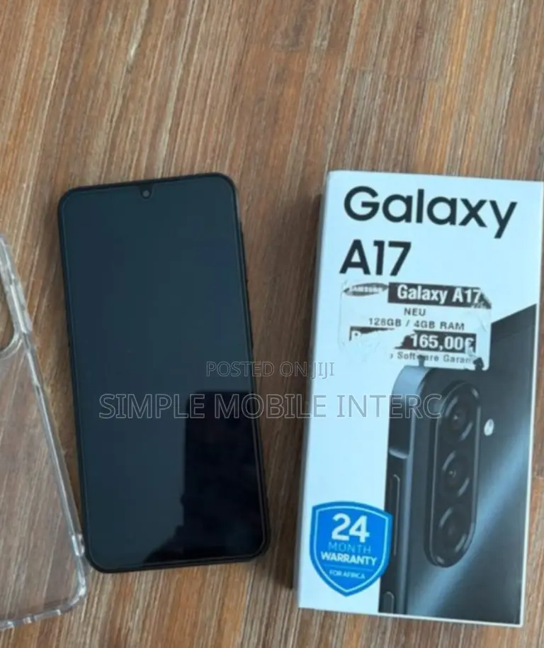 New Samsung Galaxy A17 5G 256 GB Black