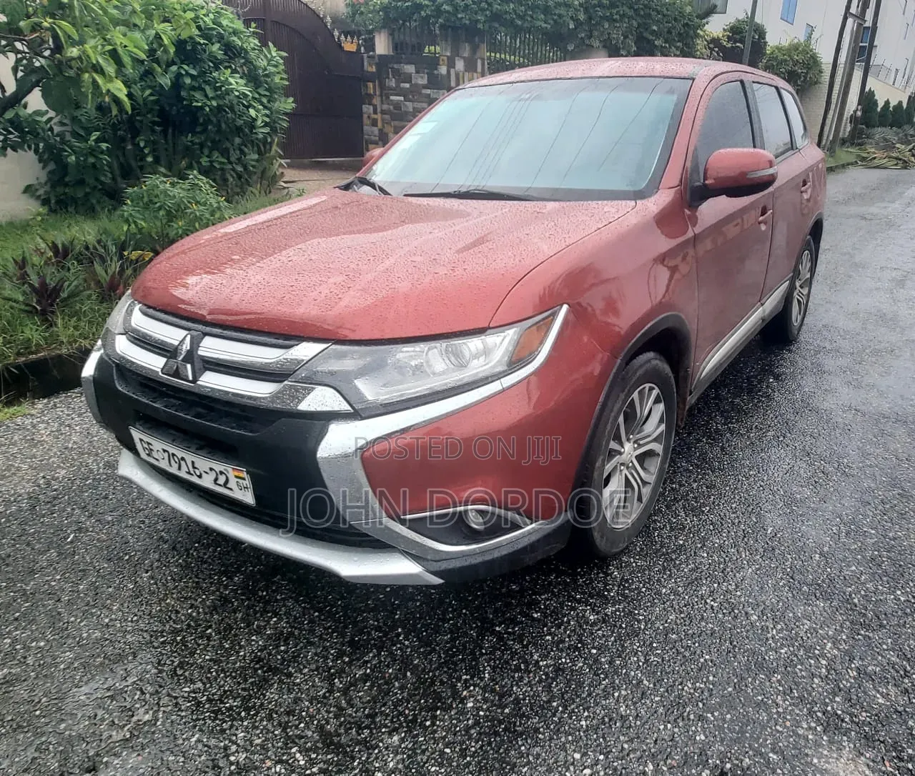 Mitsubishi Outlander 2017 Burgundy