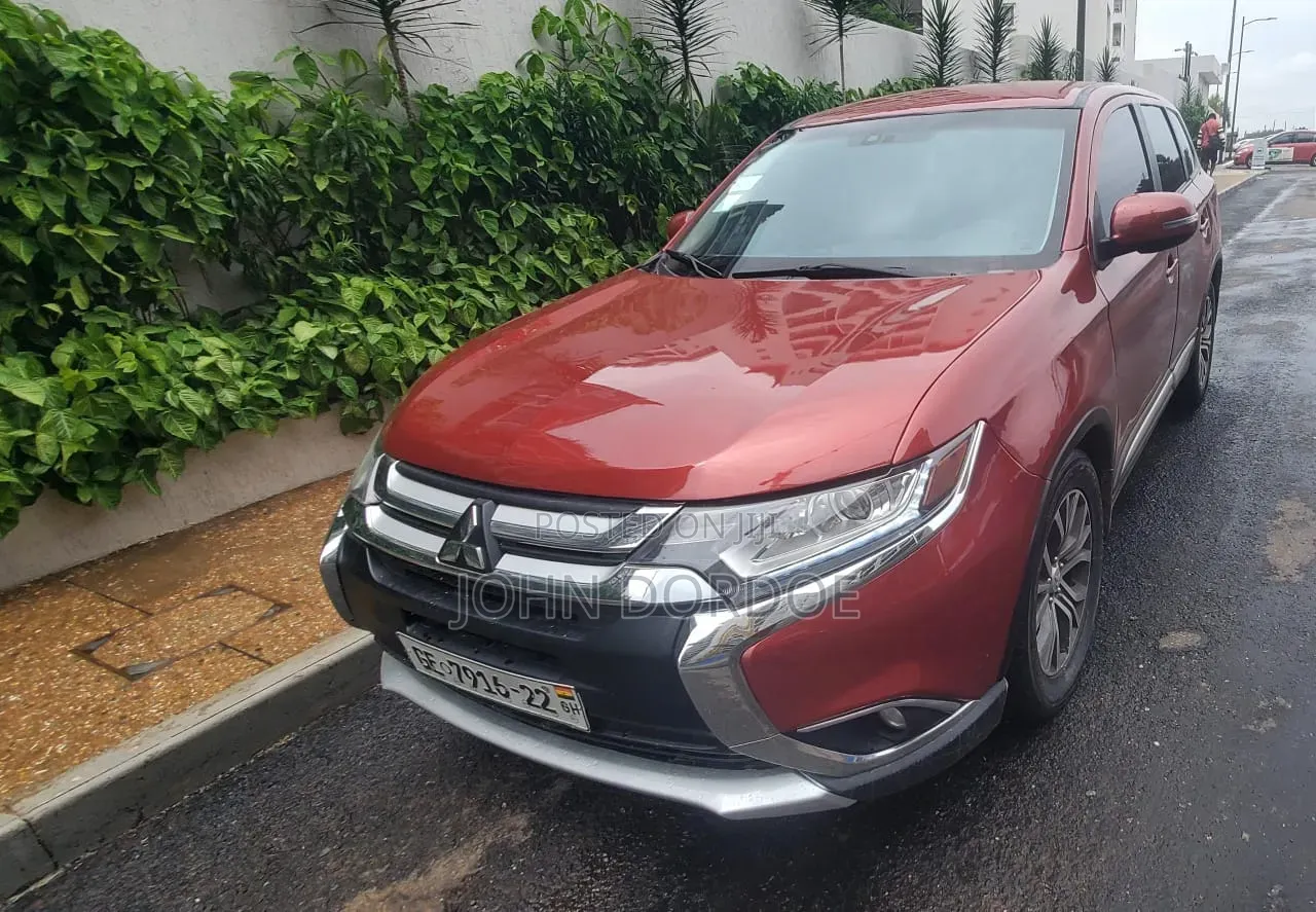 Mitsubishi Outlander 2017 Burgundy