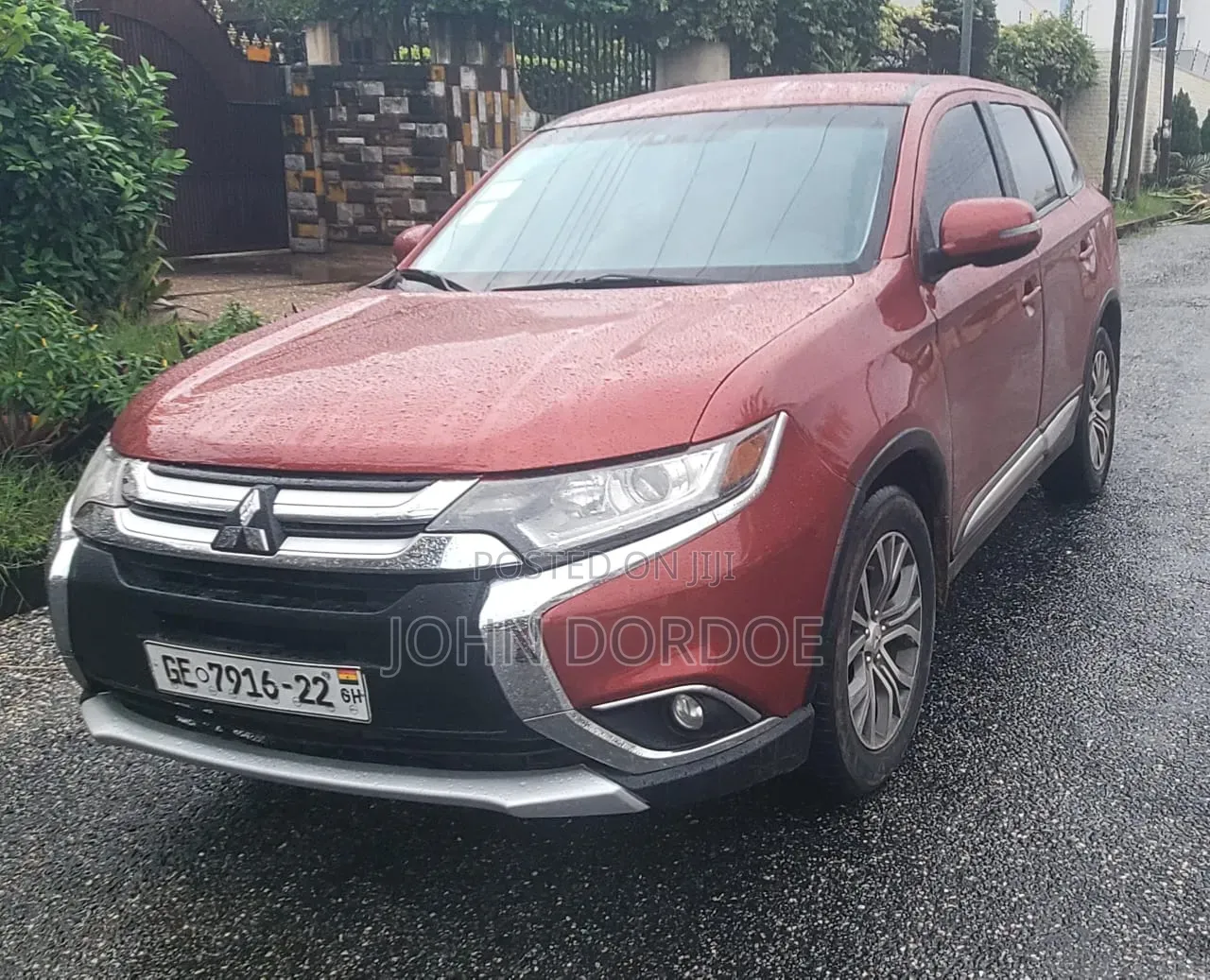 Mitsubishi Outlander 2017 Burgundy