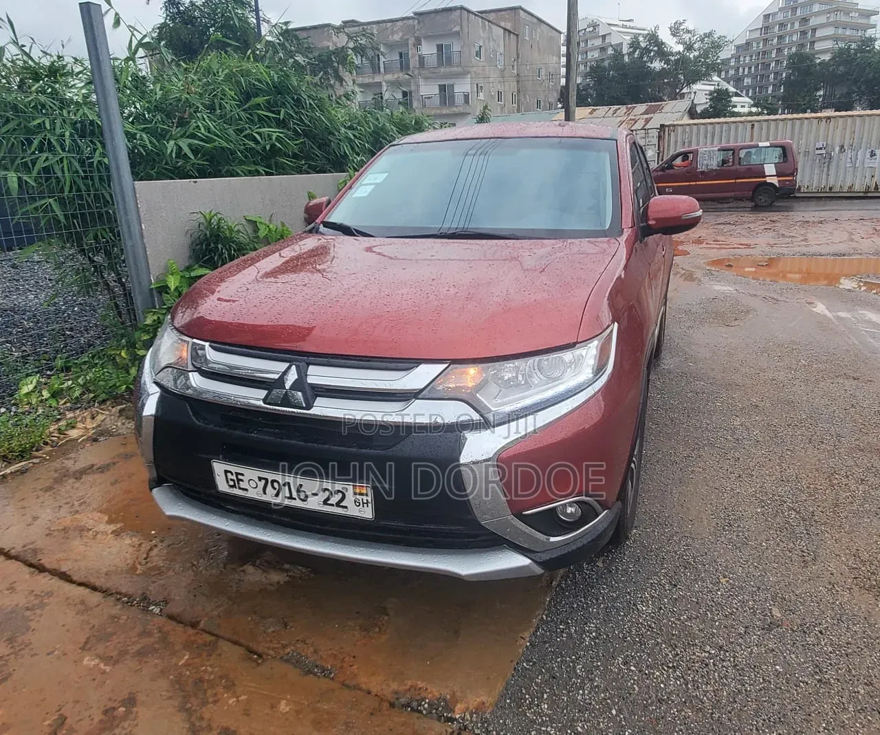 Mitsubishi Outlander 2017 Burgundy