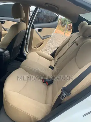 Hyundai Elantra GLS Sedan FWD (1.8L 4cyl 6A) 2013 White